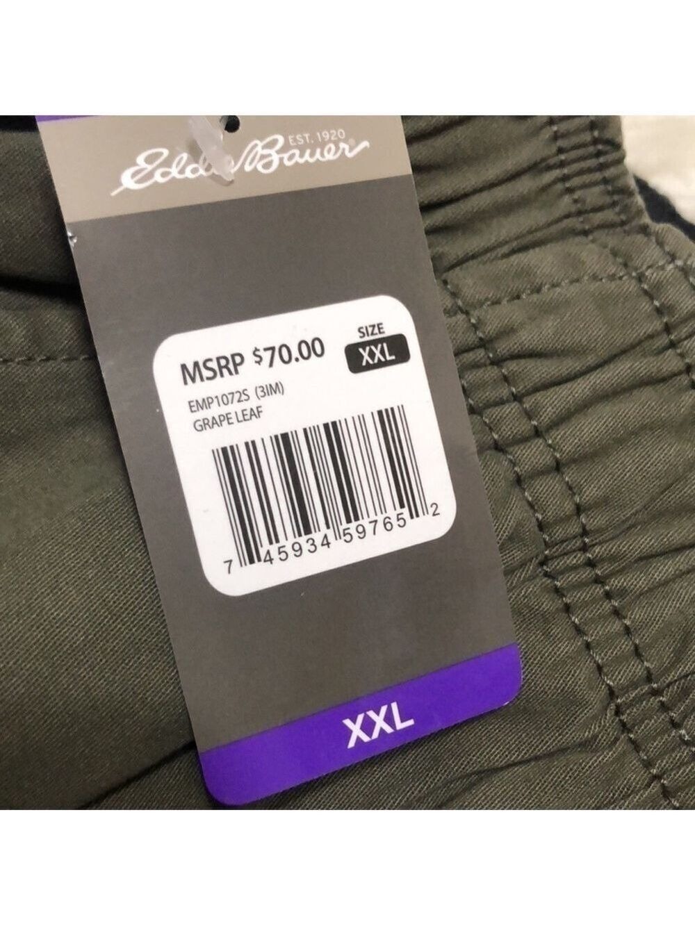 Eddie Bauer Cargo Twill Pants Size XXL - Picture 10 of 13